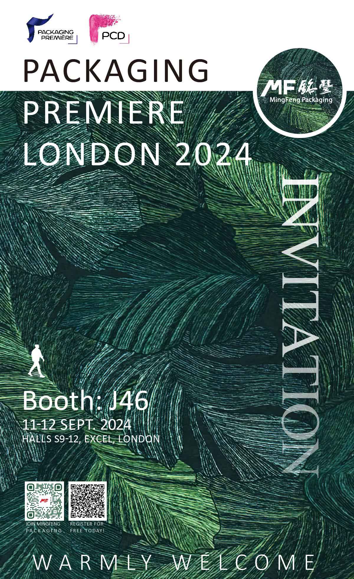 London Packaging Week Invitation