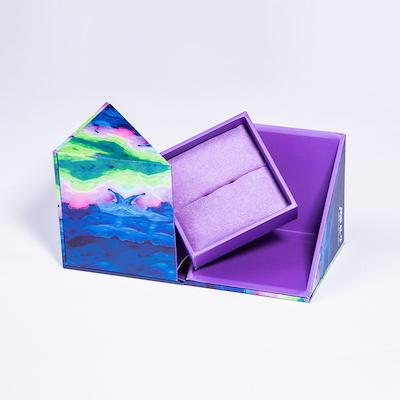 Sustainable paper ring box