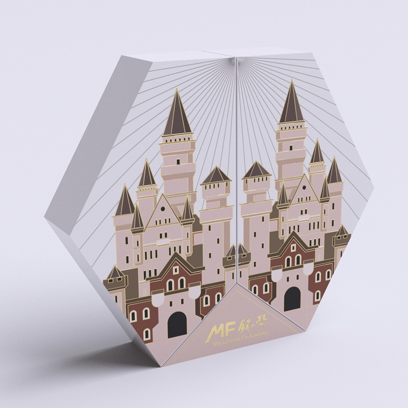 hexagonal sliding paper coin box hexagonal sliding paper coin box