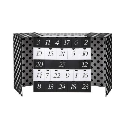 Chic Advent Calendar Box with Drawers