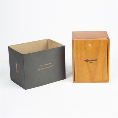 Wear-resistant rubber wood watch box