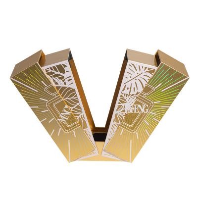 V-Shape Specialty Paper Perfume Box