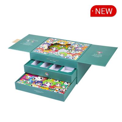 Cultural Creative Skincare Box with Drawers