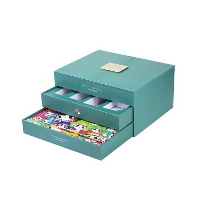 Cultural Creative Skincare Box with Drawers