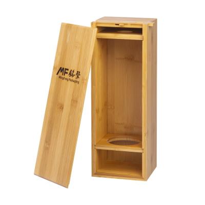 Sustainable Artisan Bamboo Wine Case