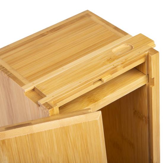 Sustainable Artisan Bamboo Wine Case