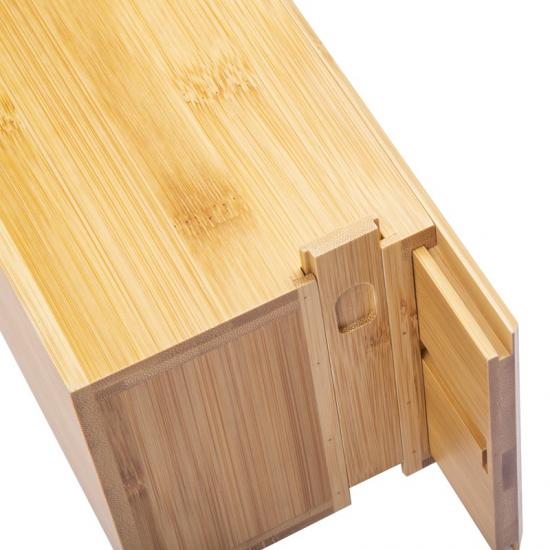 Sustainable Artisan Bamboo Wine Case